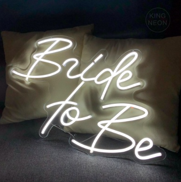 Bride To Be LED Blanche
